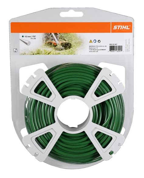 Stihl Mähfaden rund dunkelgrün 4 mm GRUBE DE