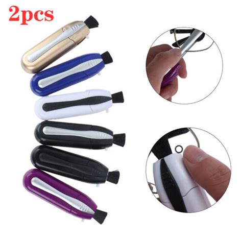 2x Set Peeps Eyeglass Cleaner Brush Sunglass In One Glasses Lens Cleaning Tool Ebay