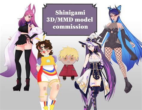 Shin Mmd D Comms Open Waitlist On Twitter Rt Shinigami D Hi