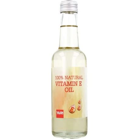 YARI Huile de Vitamine E 100 Naturelle 250 ml Galite beauté