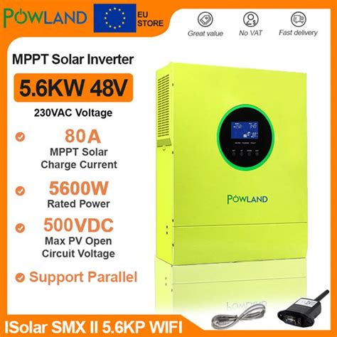 Powland W Hybrid Solar Inverter Pv Input W Vdc A Mppt