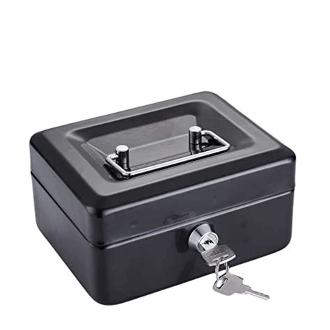 62 OFF On ENON 27ZN Keetoz Cash Box With Key Lock With Coin Trey