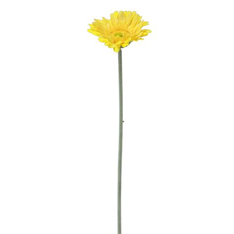 Floristik24 de Künstliche Blumen Gerbera Gelb 45cm