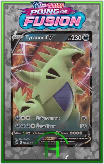 Tyranocif V Eb Poing De Fusion Carte Pok Mon Fran Aise