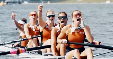 Texas Mercyhurst Wellesley Win NCAA Rowing Championships NCAA