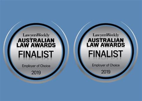 Cooper Grace Ward Announced As Finalist In The 2019 Australian Law