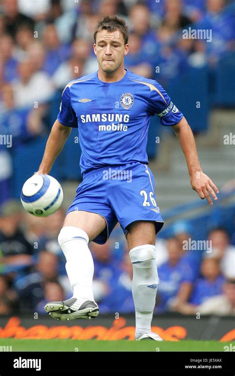 John Terry Chelsea Fc Stamford Bridge Chelsea London England 21 August