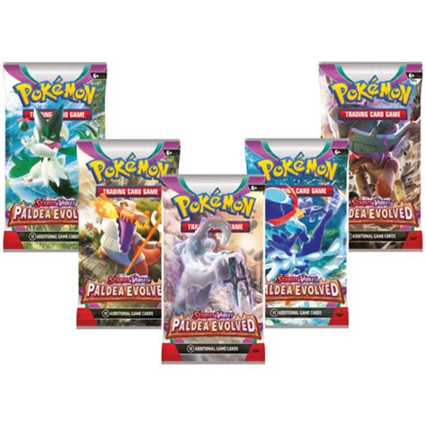 Pokemon Scarlet And Violet Paldea Evolved Booster Pack Game On Toymaster Store