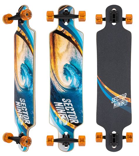 Sector 9 Meridian Swirl Longboard Complete