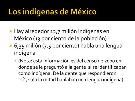 PPT Lenguas indígenas de México PowerPoint Presentation free