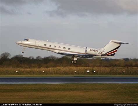 CS DKB Gulfstream G V NetJets Europe QuickSilver JetPhotos