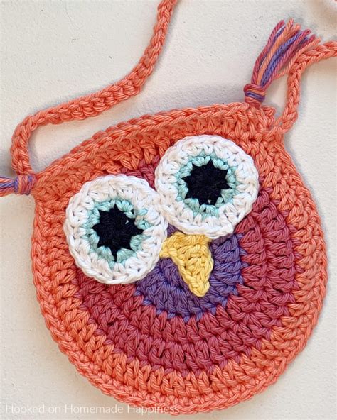 Owl Purse Crochet Pattern Hooked On Homemade Happiness