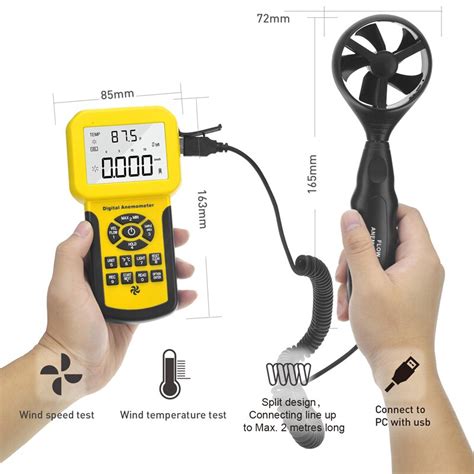 BT 856A Digitale Anemometer Pro Cfm Maatregelen Wi Grandado