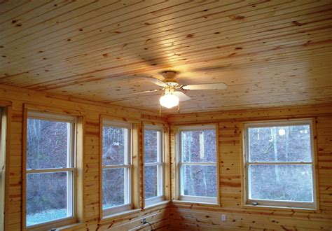 Knotty Pine Ceilings Pictures Building The Turner House The Start Of A Knotty Pine Ceiling