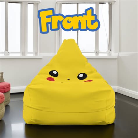 Pokemon Pikachu Bean Bag Nintendo Pikachu Large Beanbag - Etsy