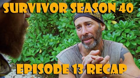 Survivor Season 40 Winners At War Episode 13 Recap Youtube