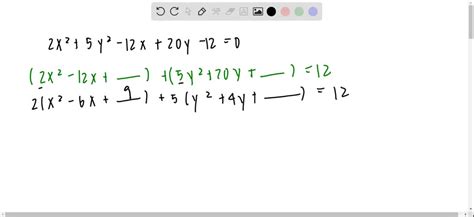 ⏩SOLVED:Complete the square in both x and y to write each equation… | Numerade