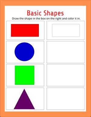 basic shapes worksheets for preschool 101 activity - free preschools ...