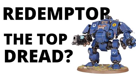 Redemptor Dreadnought Strongest Dreadnought For The Space Marines