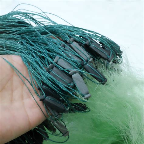 100mx3m 9x9cm Monofilament Fishing Net Fish Gill Net With Float Fish