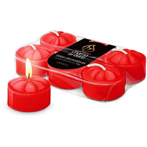 Vela Lâmparina Rechaud 6un Chama de Ouro Lolla Sex Shop Online Tudo para Saúde e Bem estar