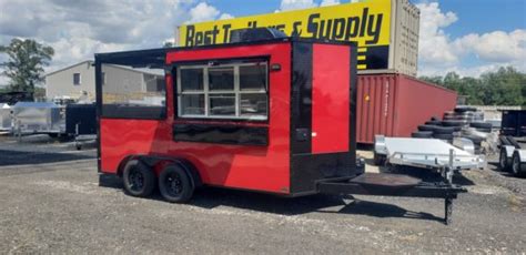 Empire Cargo Trailers X Bbq Porch Concession Trailer Food Truck