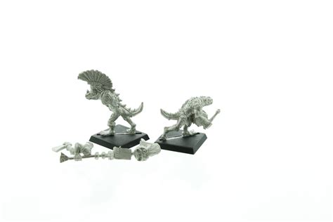 Warhammer Fantasy Lizardmen Saurus Command Whtreasury