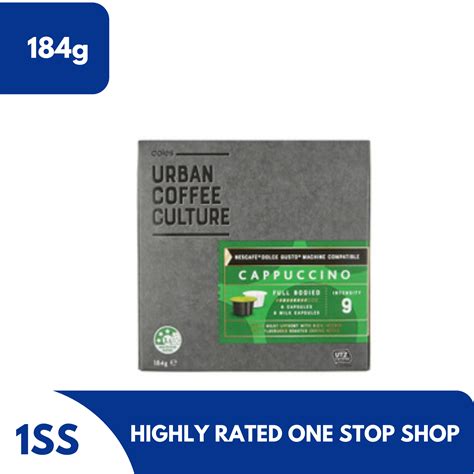Coles Urban Coffee Culture Cappuccino Capsules, 184g | Lazada PH