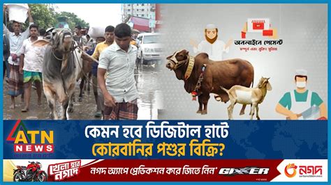 কেমন হবে ডিজিটাল হাটে কোরবানির পশুর বিক্রি Digital Cow Hat Eid Ul