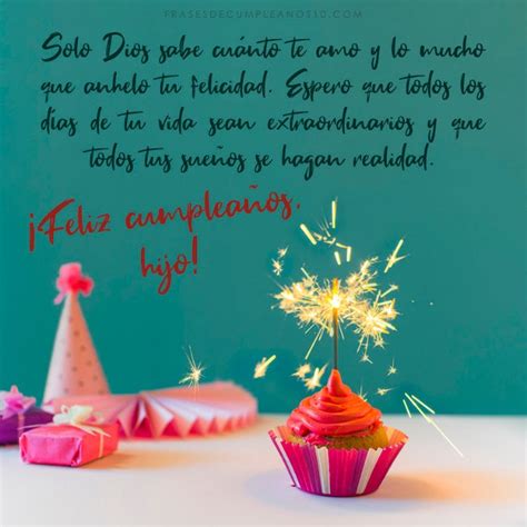 Descubrir 95 Imagen Feliz Cumple Hijo Frases Abzlocal Mx