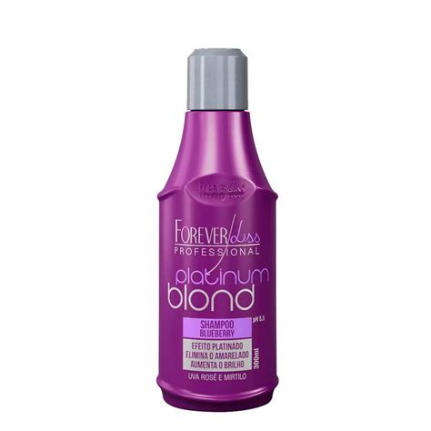 Shampoo Matizador Platinum Blond Forever Liss 300ml Danny Cosmeticos