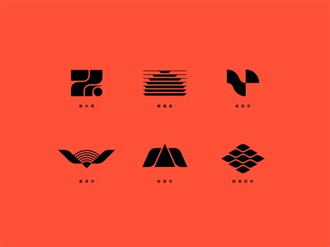 Japanese Prefecture Logos By Geometrieva On Dribbble