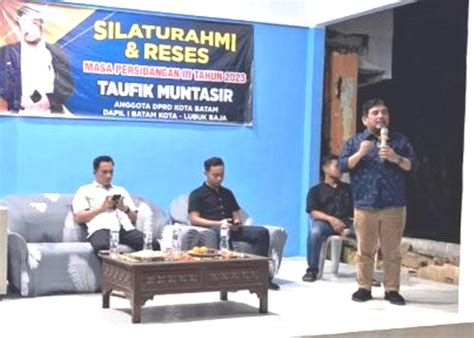 Taufik Muntasir Minta Warga Manfaatkan Dan Jaga Hasil Pokirnya