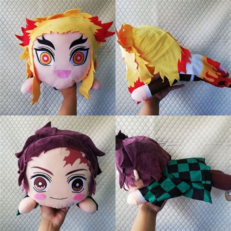 Sega Demon Slayer Jumbo Nesoberi Plush Toy Rengoku Tanjiro Shopee