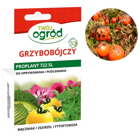 PROPLANT 722 SL 5ML OPRYSK ŚRODEK GRZYBOBÓJCZY WARZYW NA MĄCZNIAKA