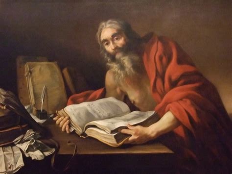 Saint Jerome In His Study Attributed To Claude Vignon Fren Flickr