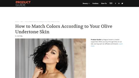 Olive Skin Undertone Colors Beauty Tips