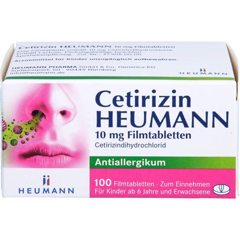 CETIRIZIN ADGC Filmtabletten 100 SaniPlus Direkt