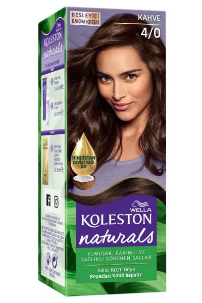 Wella Koleston Naturals Kahve Tl Modamizbir Modamizbir