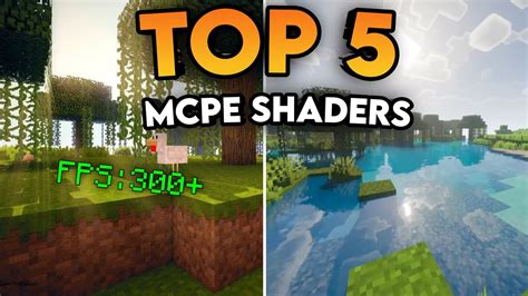 Top 5 Best Shaders For Mcpe 1 17 Download No Lag Shaders Ios