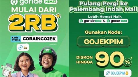 Kode Promo Gojek Hari Ini Oktober Diskon Goride Rp Ribu