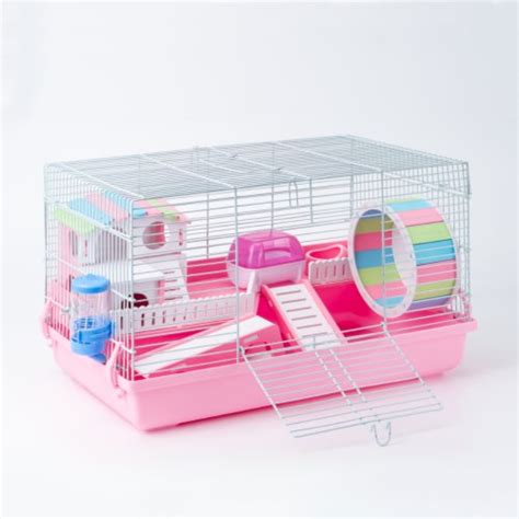 Robotime MewooFun Large Hamster Cage Gerbil Haven Habitat Small Animal ...