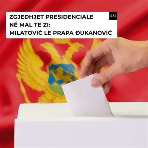 Zgjedhjet Presidenciale Në Mal Të Zi Milatović Lë Prapa Đukanović