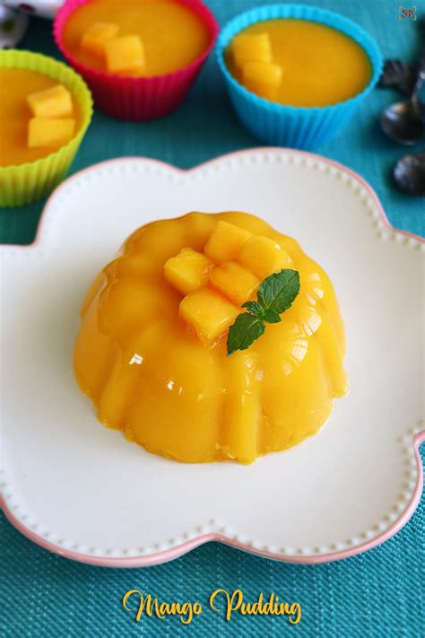 Mango Pudding Recipe Sharmis Passions