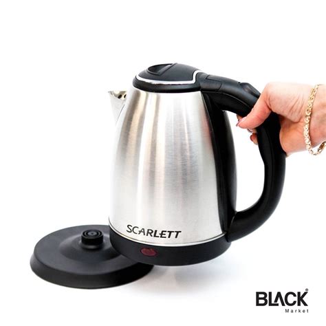 Scarlett Stainless Steel Electric Kettle L Heat Preservation Water