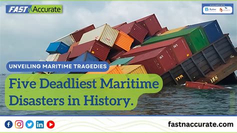 Five Deadliest Maritime Disasters In History Fast N Accurate