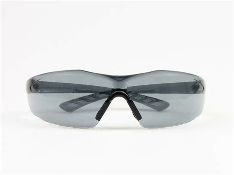 2tuff Safety Glasses Silver Black Frame From Reece