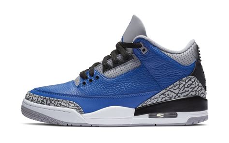 Air Jordan 3 ‘varsity Royal Is Releasing Soon