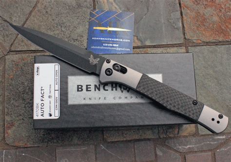 Benchmade Auto Fact Model 4170bk Axis Auto Wcarbon Fiber And S90v Aik