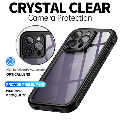 For Apple Iphone Pro Max Waterproof Case Cover Shockproof Series